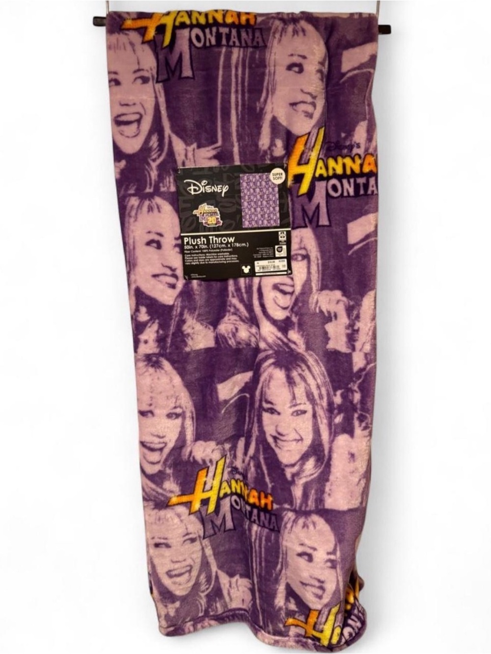 Hannah Montana throw blanket